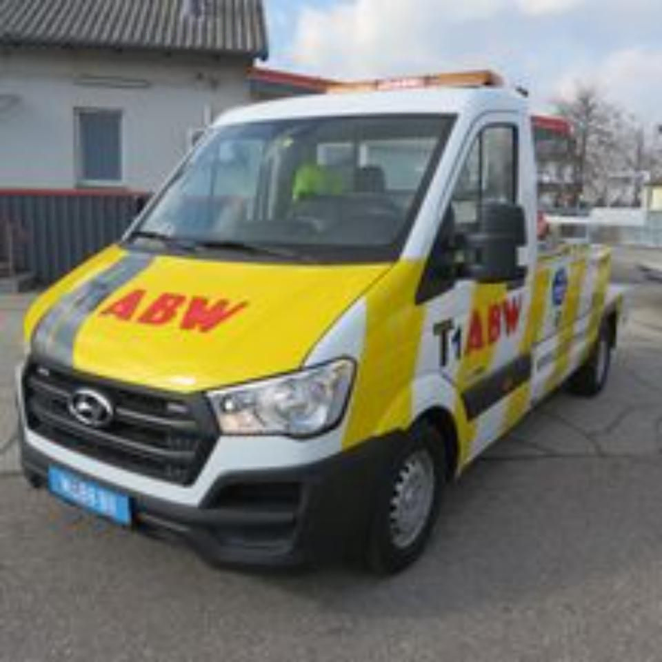 Fahrzeug von der T1 ABW Abschleppdienst GmbH
