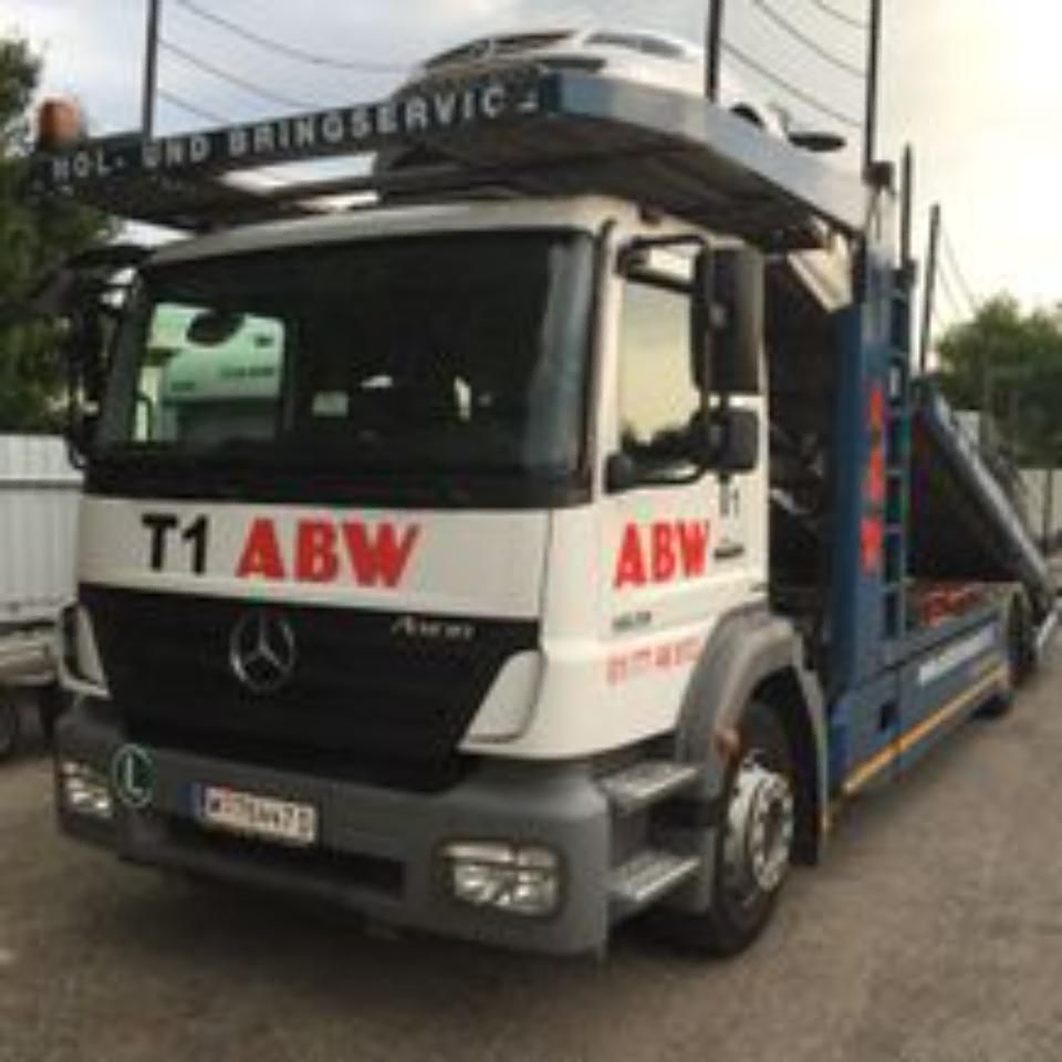 Fahrzeug von der T1 ABW Abschleppdienst GmbH
